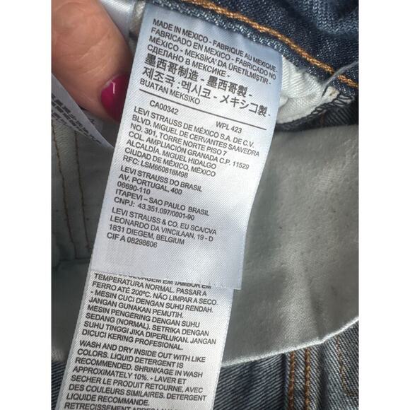 Levi’s 501 Original Fit Jeans – Men’s 34x32 – Medium-Dark Wash, 100% Cotton - Picture 4 of 5